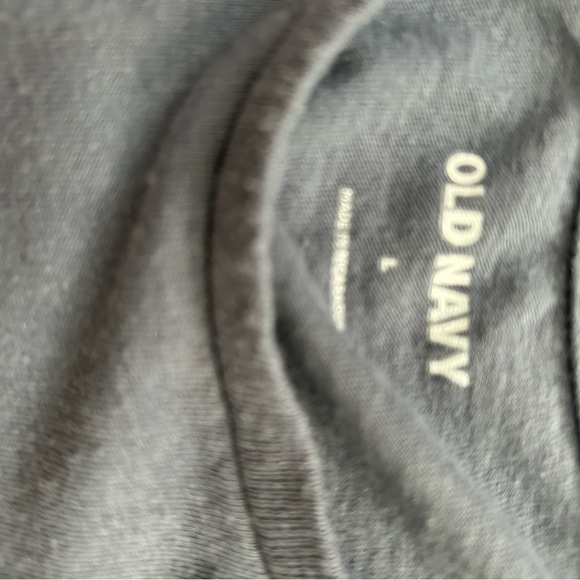 90s Old Navy Gray Boys to Men Graphic Tee - Picture 2 of 4